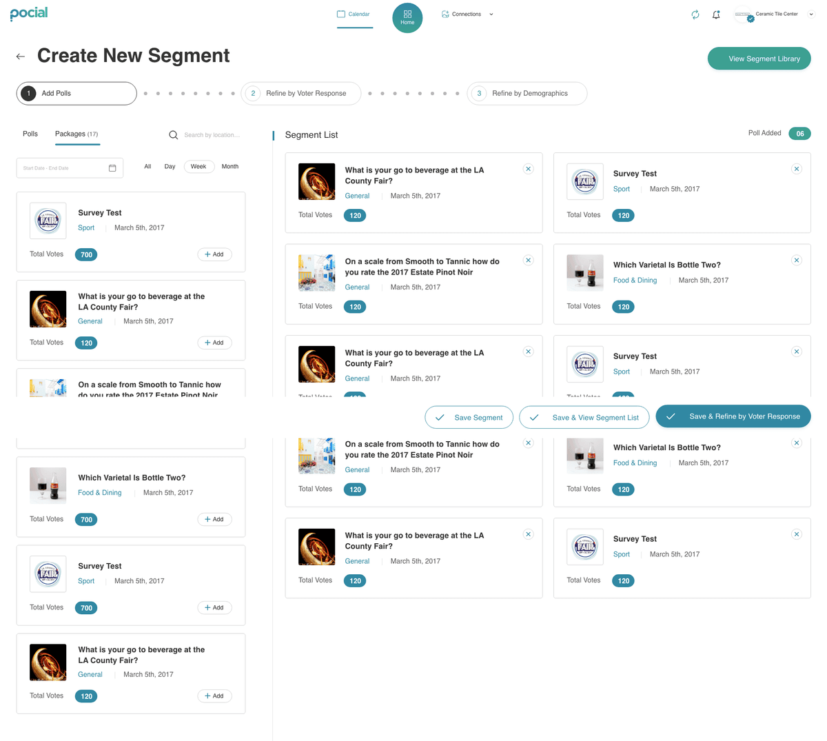 app · segments