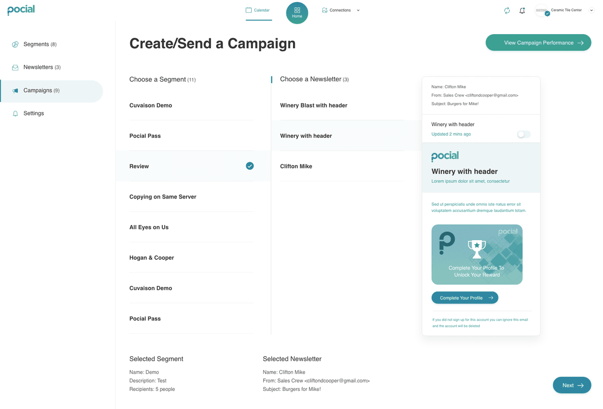 app · campaign