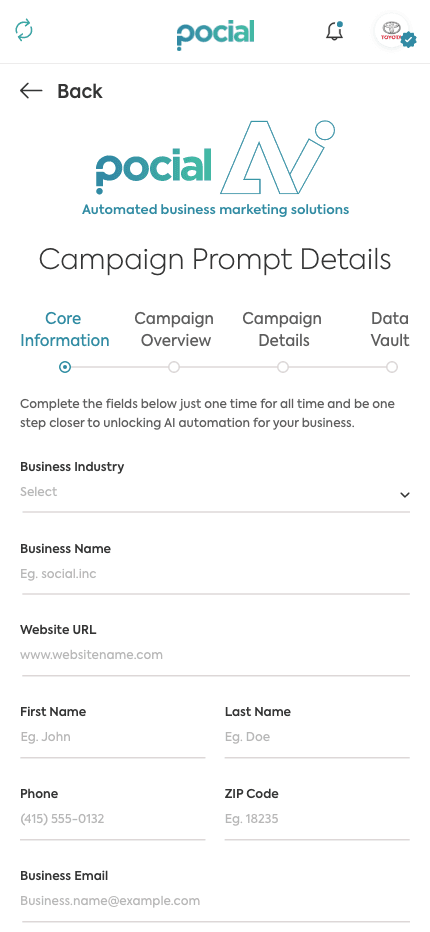Campaign Prompt