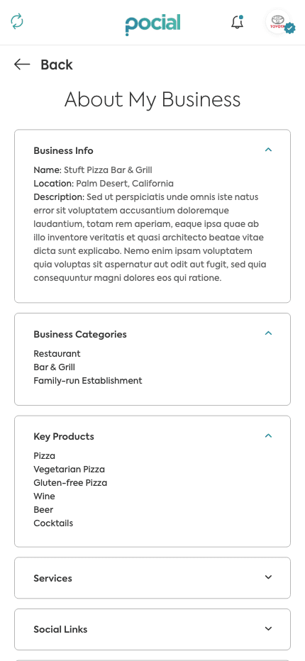 About My Business